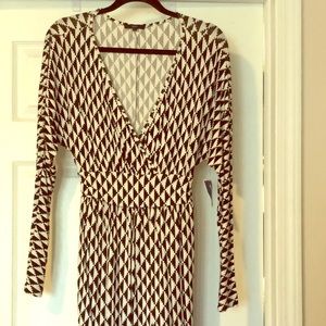 Ladies Black and White Dress NWT